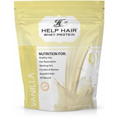 Case (5 Pouches) of Help Hair® Vanilla Shake